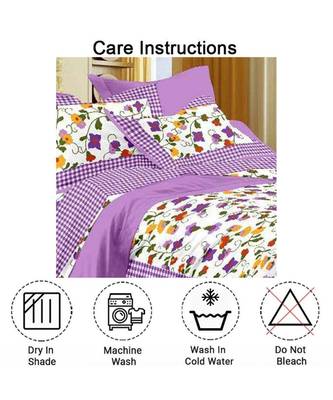 multicolor cotton fitted sheets   bedsheet with Pillowcover 2