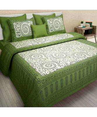 multicolor cotton fitted sheets   bedsheet with Pillowcover 1