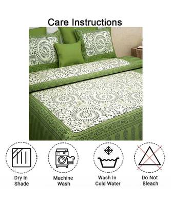 multicolor cotton fitted sheets   bedsheet with Pillowcover 2