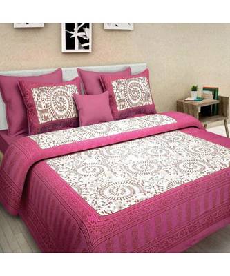 multicolor cotton fitted sheets   bedsheet with Pillowcover 1