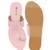 LA SAVIE Women Pink Kolhapuri Flats