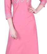 Pink Kurti Pant 