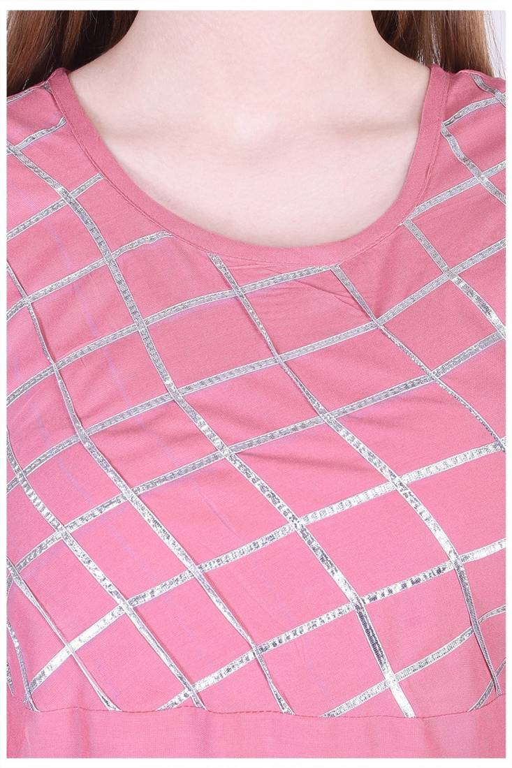Pink Kurti Pant 