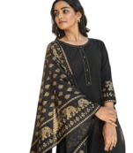 Black Kurti Set