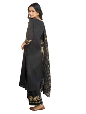 Black Kurti Set 3
