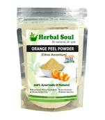 Orange Peel Powder (Natural)in Ziploc standup Pouch