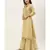 Women Cream Sequence & Lace Work Sharara Suit