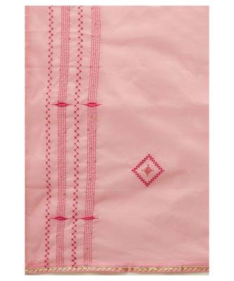 Women Pink Sequence & Lace Work Sharara Suit 3