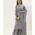 Women Light Grey Sequence & Lace Work Sharara Suit