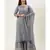 Women Light Grey Sequence & Lace Work Sharara Suit