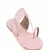 LA SAVIE Women Pink Kolhapuri Flats