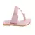 LA SAVIE Women Pink Kolhapuri Flats