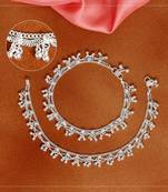 Silver anklets