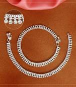 Silver anklets
