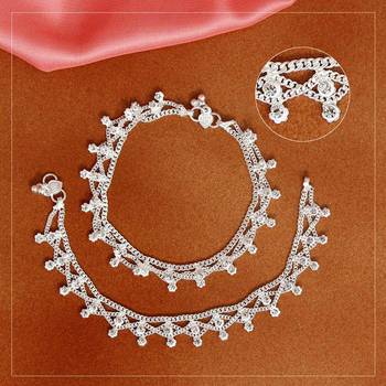 Silver anklets 1