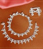 Silver anklets