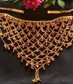 Designer Saree Challa Kamarband Gold Plated waist belt