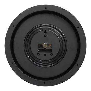 Compass Designer Round Analog Black Wall Clock 6
