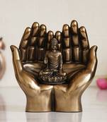 Lord Buddha Cold Cast Bronze Resin Decorative Figurine