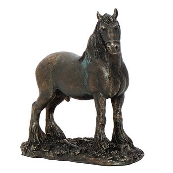 Premium Carved Horse Cold Cast Bronze Resin Decorative Figurine 5