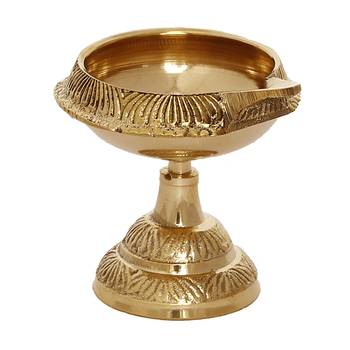 Designer Brass Diya 3
