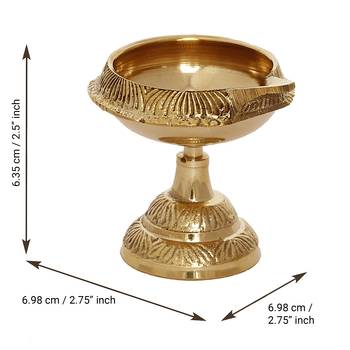 Designer Brass Diya 4