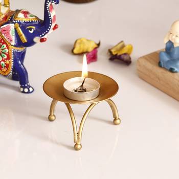 Decorative Handcrafted Metal Stand Tea Light Holder 1