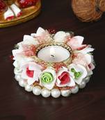 Designer Handcrafted Floral Tea Light Holder