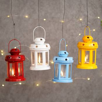Set of 4 Tea Light Holder Lantern 2