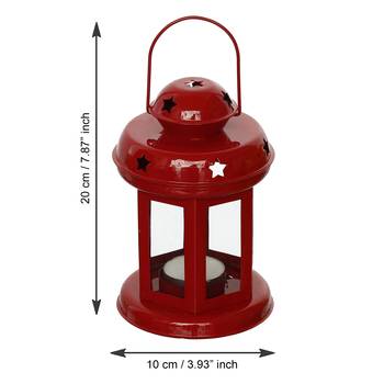 Set of 4 Tea Light Holder Lantern 5