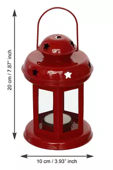 Set of 4 Tea Light Holder Lantern