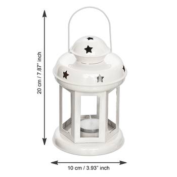 Set of 4 Tea Light Holder Lantern 6