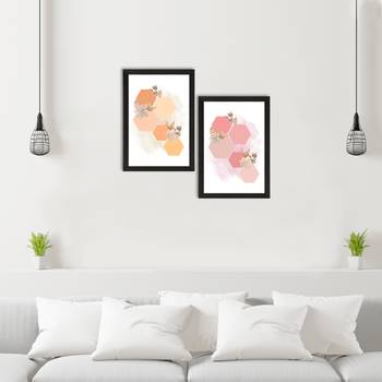 Abstract Design Set of  Satin Matt Texture UV Art Painting 2