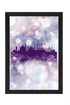 Grand Mosque Satin Matt Texture UV Art Painting