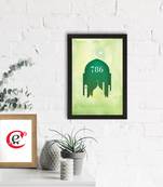 Islam Mosque 786 Satin Matt Texture UV Art Painting