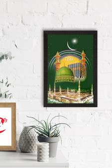 Islam Mosque Satin Matt Texture UV Art Painting