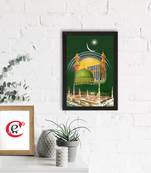 Islam Mosque Satin Matt Texture UV Art Painting