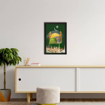 Islam Mosque Satin Matt Texture UV Art Painting 2