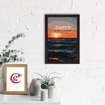 :Sunrise The Miracle Of The Day Satin Matt Texture UV Art Painting 1