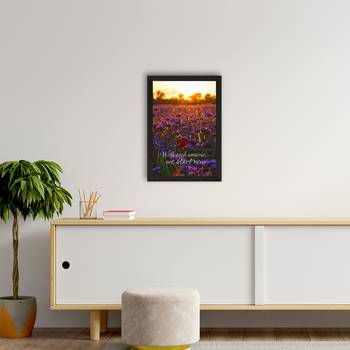 With Each Sunrise We Start New Satin Matt Texture UV Art Painting 2
