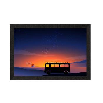 Beautiful Sunset Landscape Satin Matt Texture UV Art Painting 3