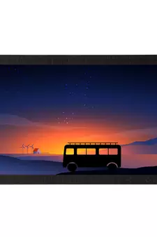 Beautiful Sunset Landscape Satin Matt Texture UV Art Painting