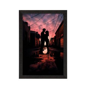 Romantic Sunset Satin Matt Texture UV Art Painting 3