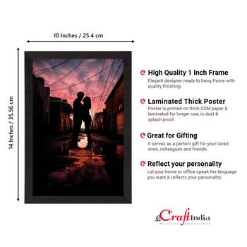 Romantic Sunset Satin Matt Texture UV Art Painting 4