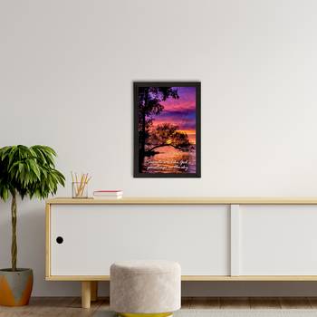 Sunsets are like God's painting in the Sky Satin Matt Texture UV Art Painting 2