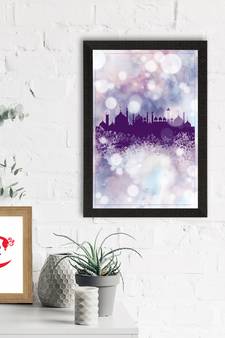 Grand Mosque Satin Matt Texture UV Art Painting