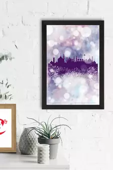 Grand Mosque Satin Matt Texture UV Art Painting