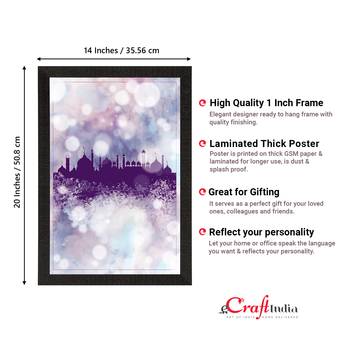 Grand Mosque Satin Matt Texture UV Art Painting 4