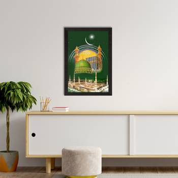 Islam Mosque Satin Matt Texture UV Art Painting 2
