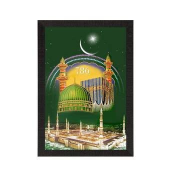 Islam Mosque Satin Matt Texture UV Art Painting 3